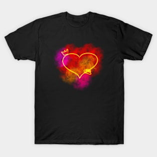 The Flaming Heart T-Shirt